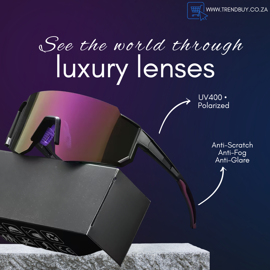 Upgraded Professional UV400 Polarized Large Frame Sunglasses