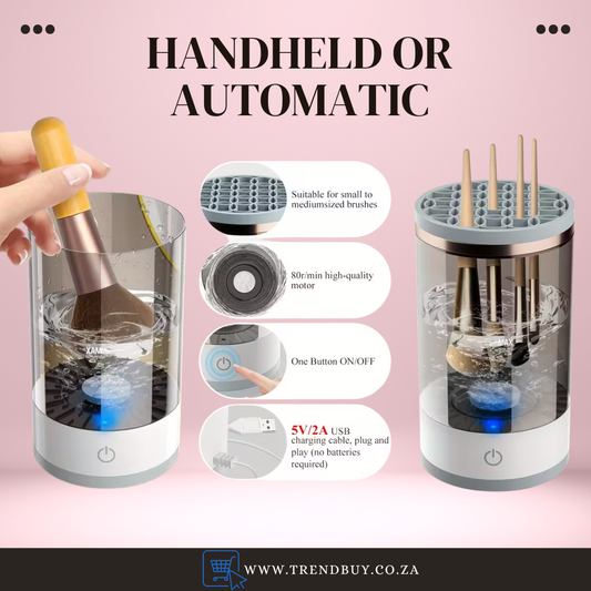 Automatic Makeup Brush Cleaner