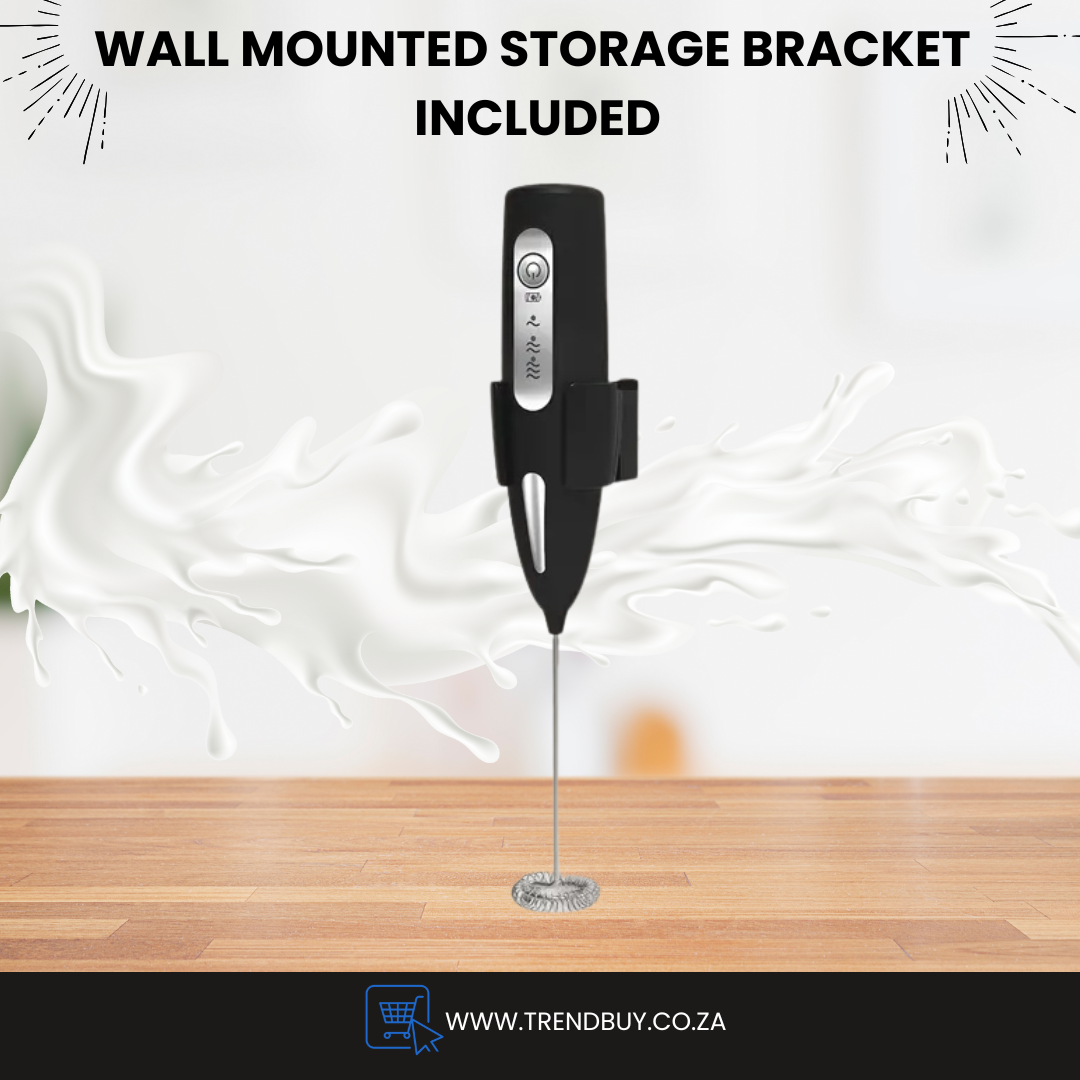 2-in-1 Electric Milk Frother & Drink Mixer