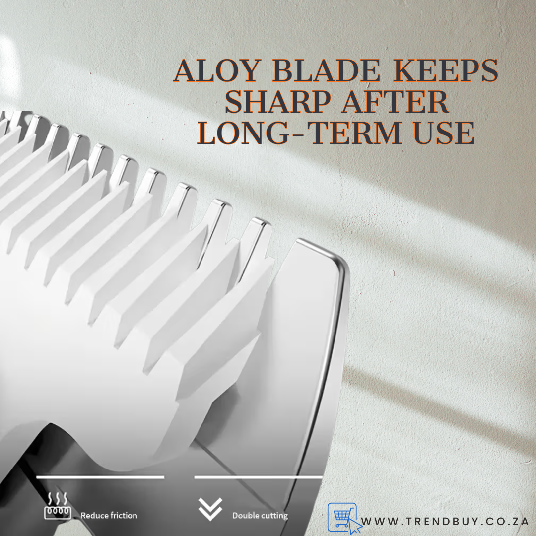 Professional Hair Trimmer w/ LED Display & Adjustable Combs