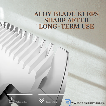 Professional Hair Trimmer w/ LED Display & Adjustable Combs