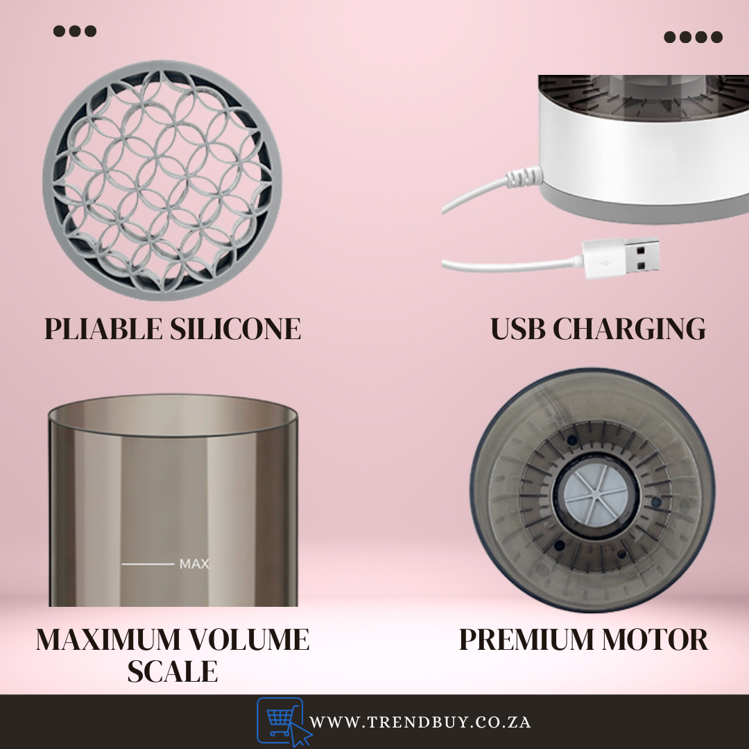 Automatic Makeup Brush Cleaner